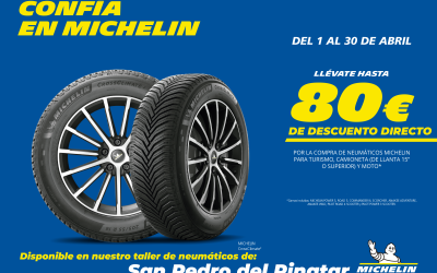 Promoción Michelin para Abril